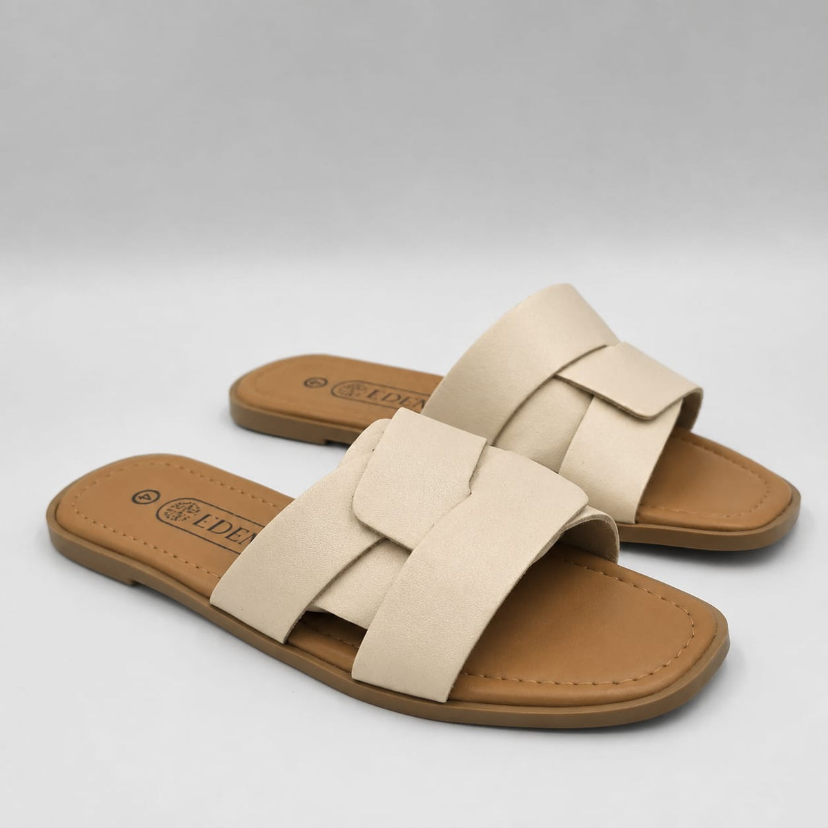 Crossover Sandal -Leather