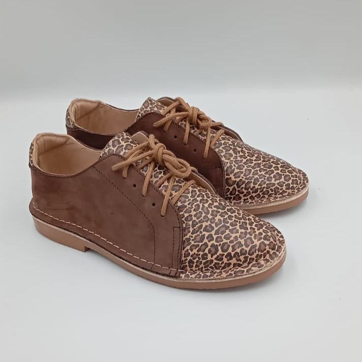 Dallas Leopard Leather Vellie