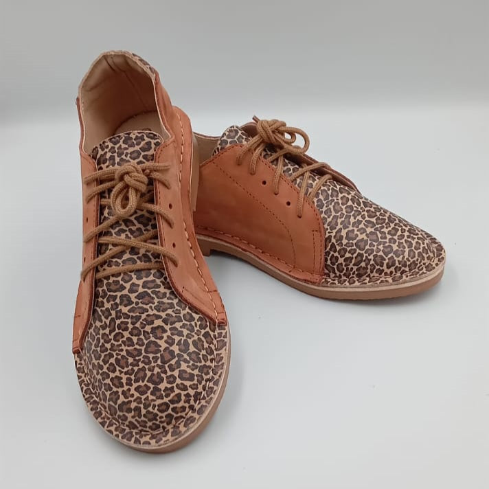 Dallas Leopard Leather Vellie