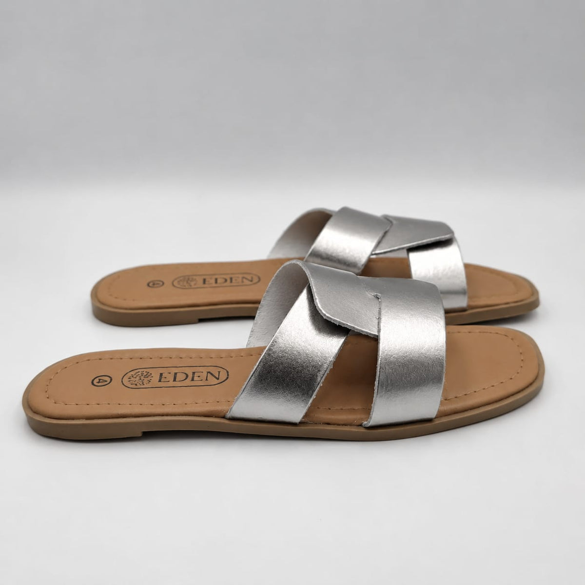 Crossover Sandal -Leather
