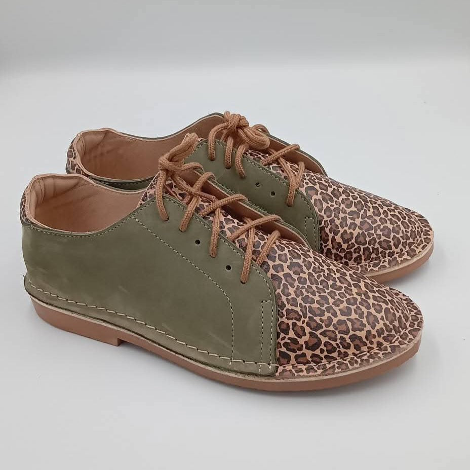 Dallas Leopard Leather Vellie